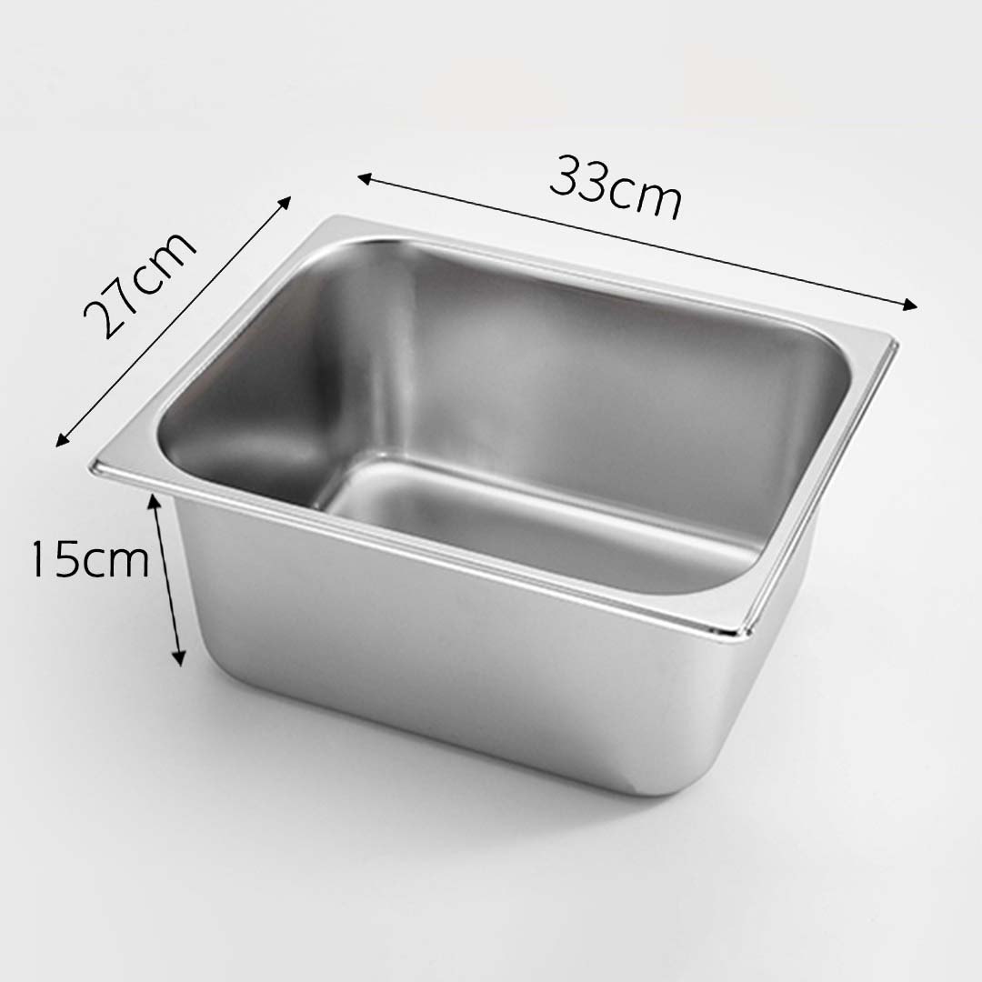 Soga 12X Gastronorm Gn Pan Full Size 1/2 Gn Pan 15Cm Deep Stainless Steel Tray, Home &Amp; Living, Kitchen &Amp; Dining, Bakeware, Baking Trays, ,  - Nz Depot 2