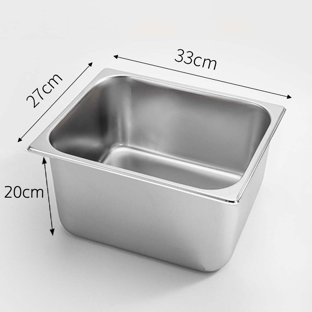 Soga 12X Gastronorm Gn Pan Full Size 1/2 Gn Pan 20Cm Deep Stainless Steel Tray, Home &Amp; Living, Kitchen &Amp; Dining, Bakeware, Baking Trays, ,  - Nz Depot 2