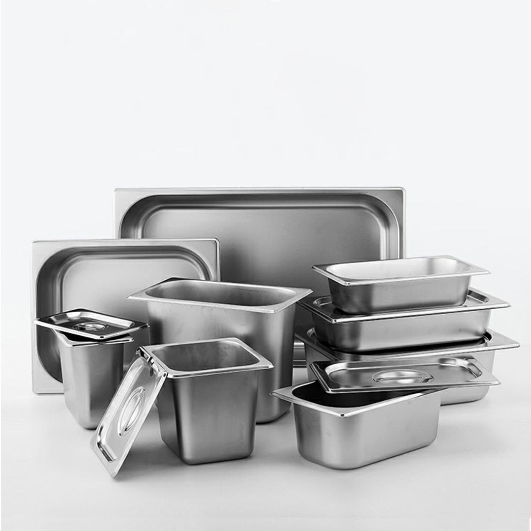 Soga 12X Gastronorm Gn Pan Full Size 1/3 Gn Pan 10Cm Deep Stainless Steel Tray With Lid, Home &Amp; Living, Kitchen &Amp; Dining, Bakeware, Baking Trays, ,  - Nz Depot 8