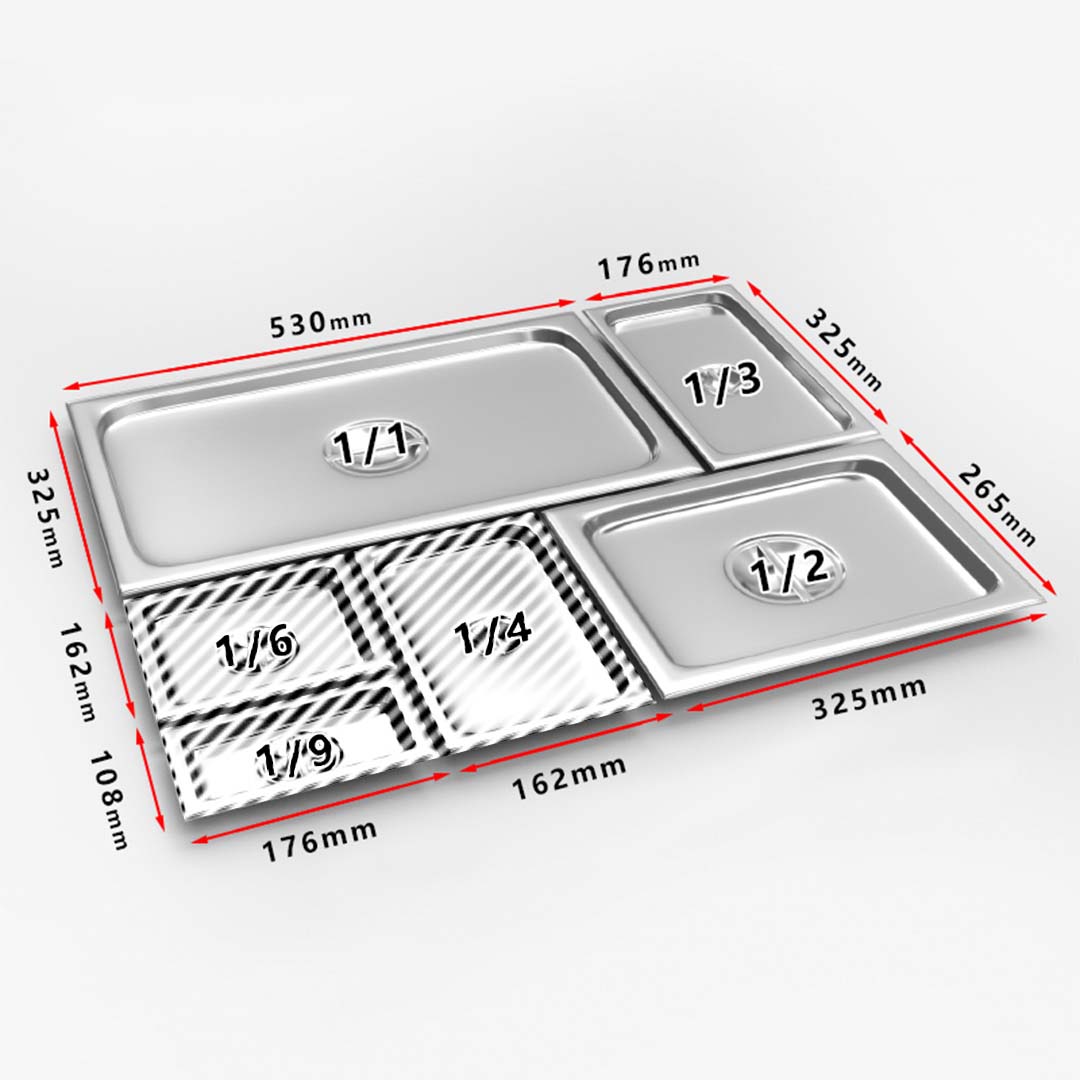 Soga 12X Gastronorm Gn Pan Lid Full Size 1/1 Stainless Steel Tray Top Cover, Home &Amp; Living, Kitchen &Amp; Dining, Bakeware, Baking Trays, ,  - Nz Depot 6