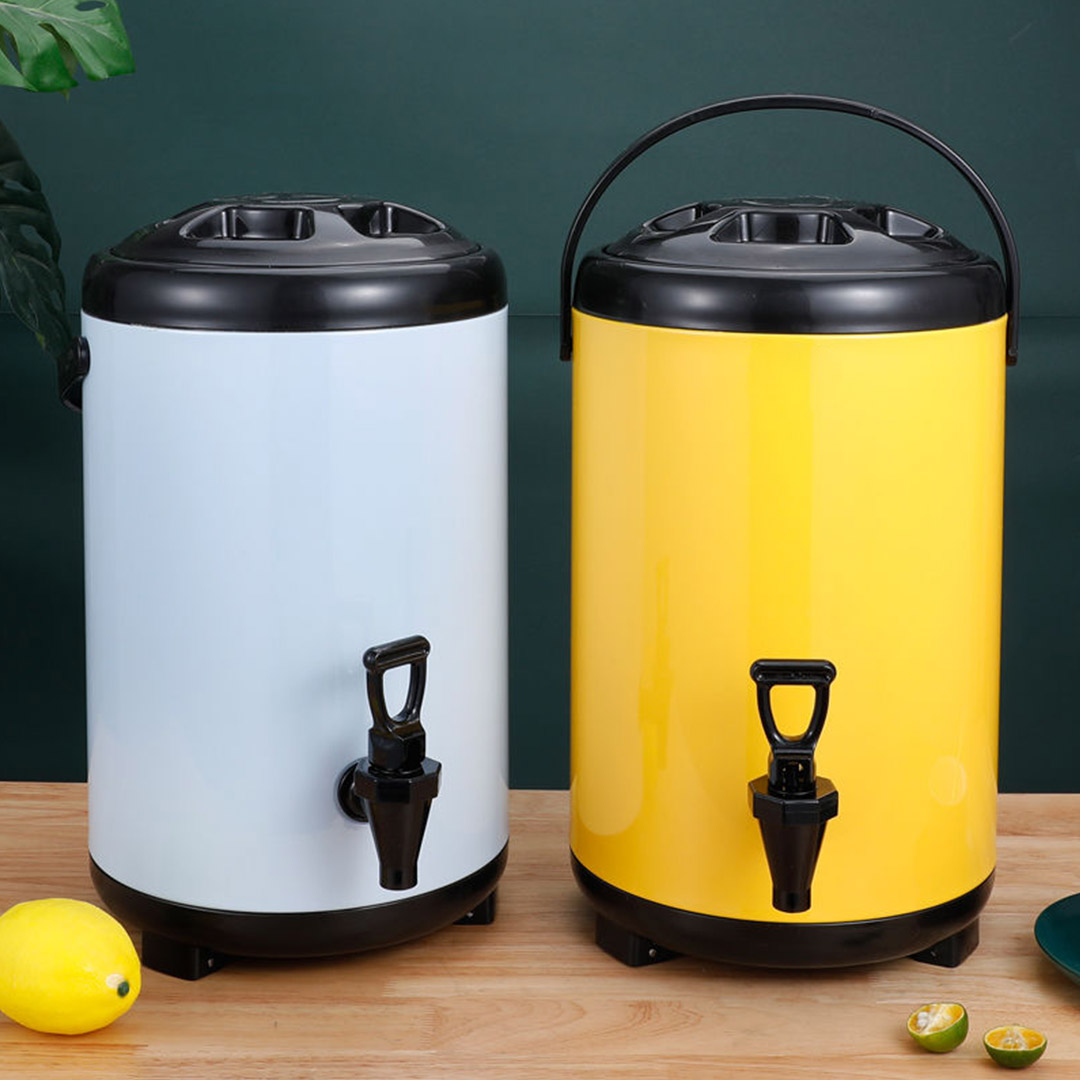 Soga 14L Stainless Steel Insulated Milk Tea Barrel Hot And Cold Beverage Dispenser Container With Faucet Yellow, Home &Amp; Living, Kitchen &Amp; Dining, Barware, Spirit Dispensers, ,  - Nz Depot 9