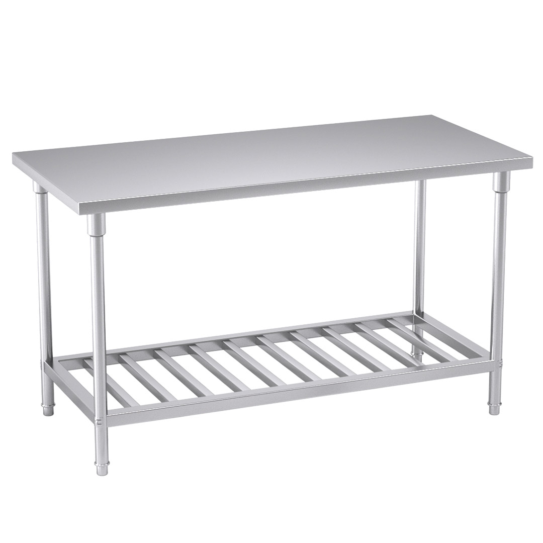 Soga 150*70*85Cm Commercial Catering Kitchen Stainless Steel Prep Work Bench, Furniture, Kitchen &Amp; Dining Room Furniture, Buffets, Sideboards &Amp; Kitchen Islands, , ,  - Nz Depot 1