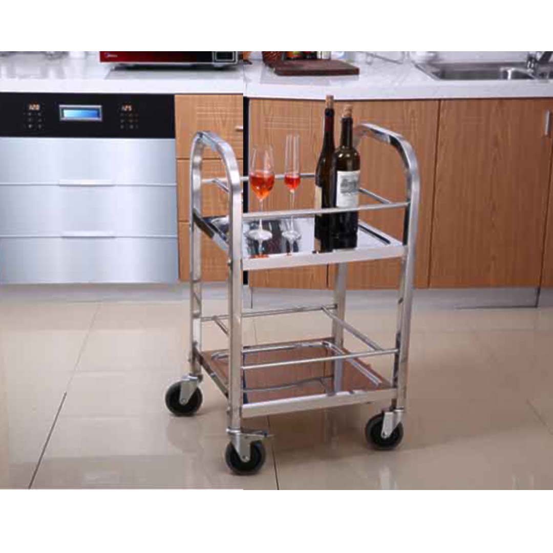 Soga 2 Tier 500X500X950 Stainless Steel Square Tube Drink Wine Food Utility Cart, Business &Amp; Industrial, Food Service, Food Service Carts, , ,  - Nz Depot 8