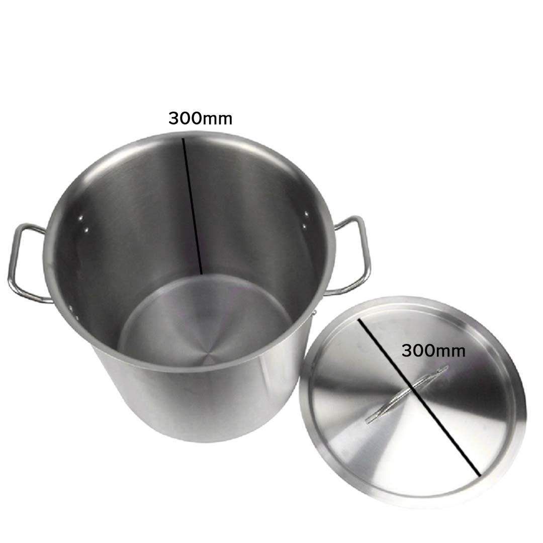 Soga 21L 18/10 Stainless Steel Stockpot With Perforated Stock Pot Basket Pasta Strainer, Home &Amp; Living, Kitchen &Amp; Dining, Cookware, Stock &Amp; Multi Pots, ,  - Nz Depot 5