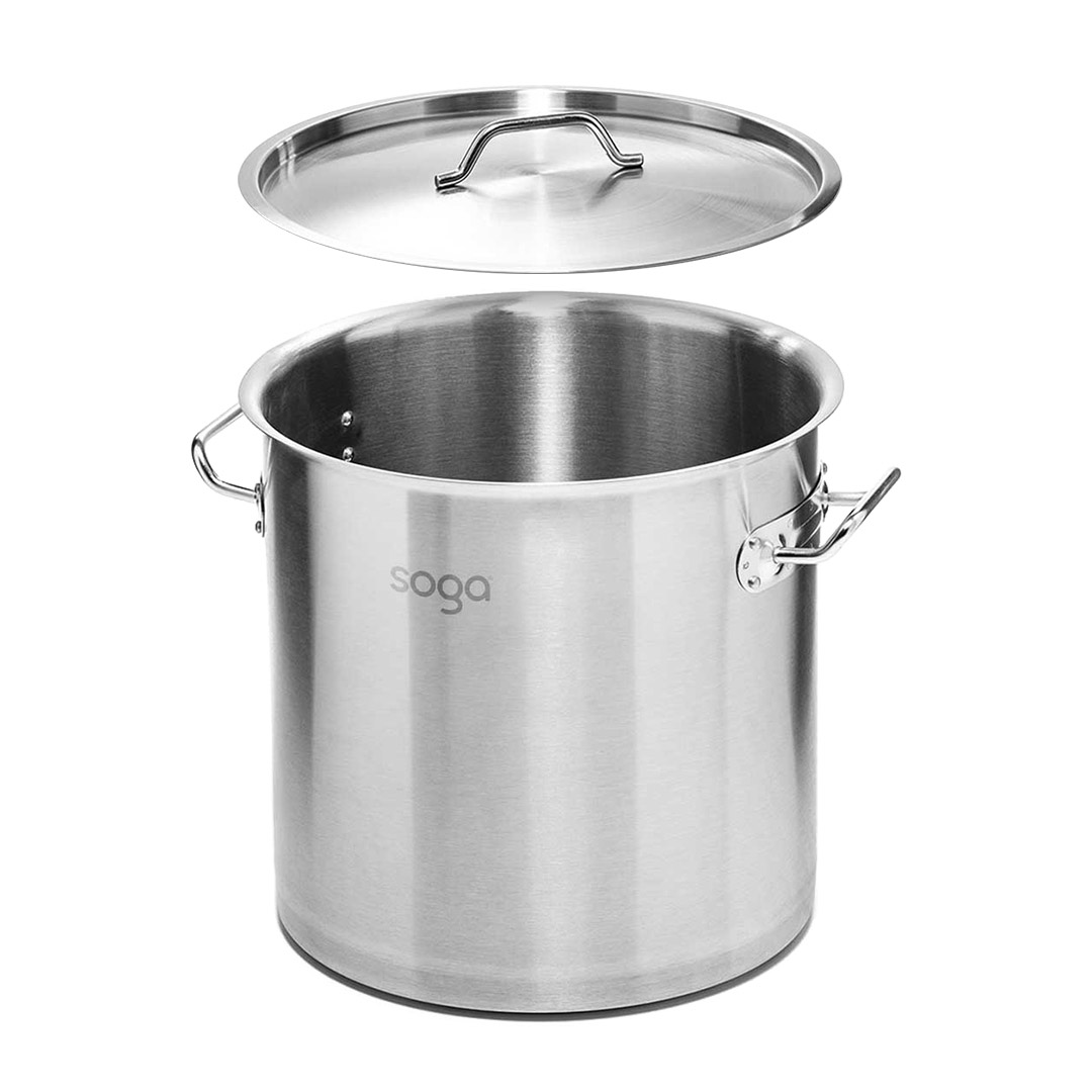 Soga 21L Stainless Steel Stock Pot With One Steamer Rack Insert Stockpot Tray, Home &Amp; Living, Kitchen &Amp; Dining, Cookware, Stock &Amp; Multi Pots, ,  - Nz Depot 4