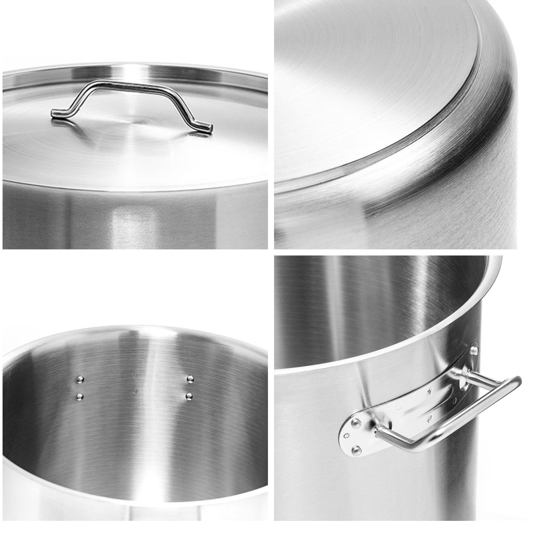 Soga 21L Stainless Steel Stock Pot With One Steamer Rack Insert Stockpot Tray, Home &Amp; Living, Kitchen &Amp; Dining, Cookware, Stock &Amp; Multi Pots, ,  - Nz Depot 7