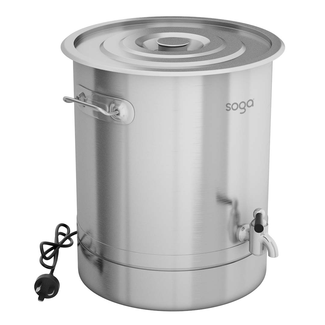 Soga 21L Stainless Steel Urn Commercial Water Boiler 2200W, Electronics &Amp; Appliances, Appliances, Small Kitchen Appliances, Toasters &Amp; Kettles, Kettles &Amp; Urns,  - Nz Depot 2