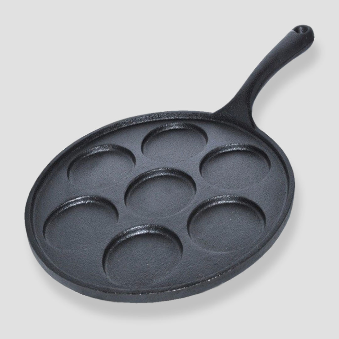 Soga 23Cm Cast Iron Takoyaki Fry Pan Octopus Balls Maker 7 Hole Cavities Grill Mold, Home &Amp; Living, Kitchen &Amp; Dining, Cookware, Frying Pans, ,  - Nz Depot 3