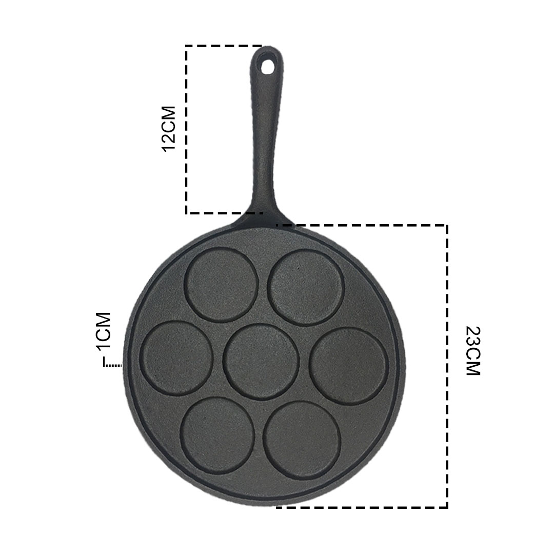 Soga 23Cm Cast Iron Takoyaki Fry Pan Octopus Balls Maker 7 Hole Cavities Grill Mold, Home &Amp; Living, Kitchen &Amp; Dining, Cookware, Frying Pans, ,  - Nz Depot 9