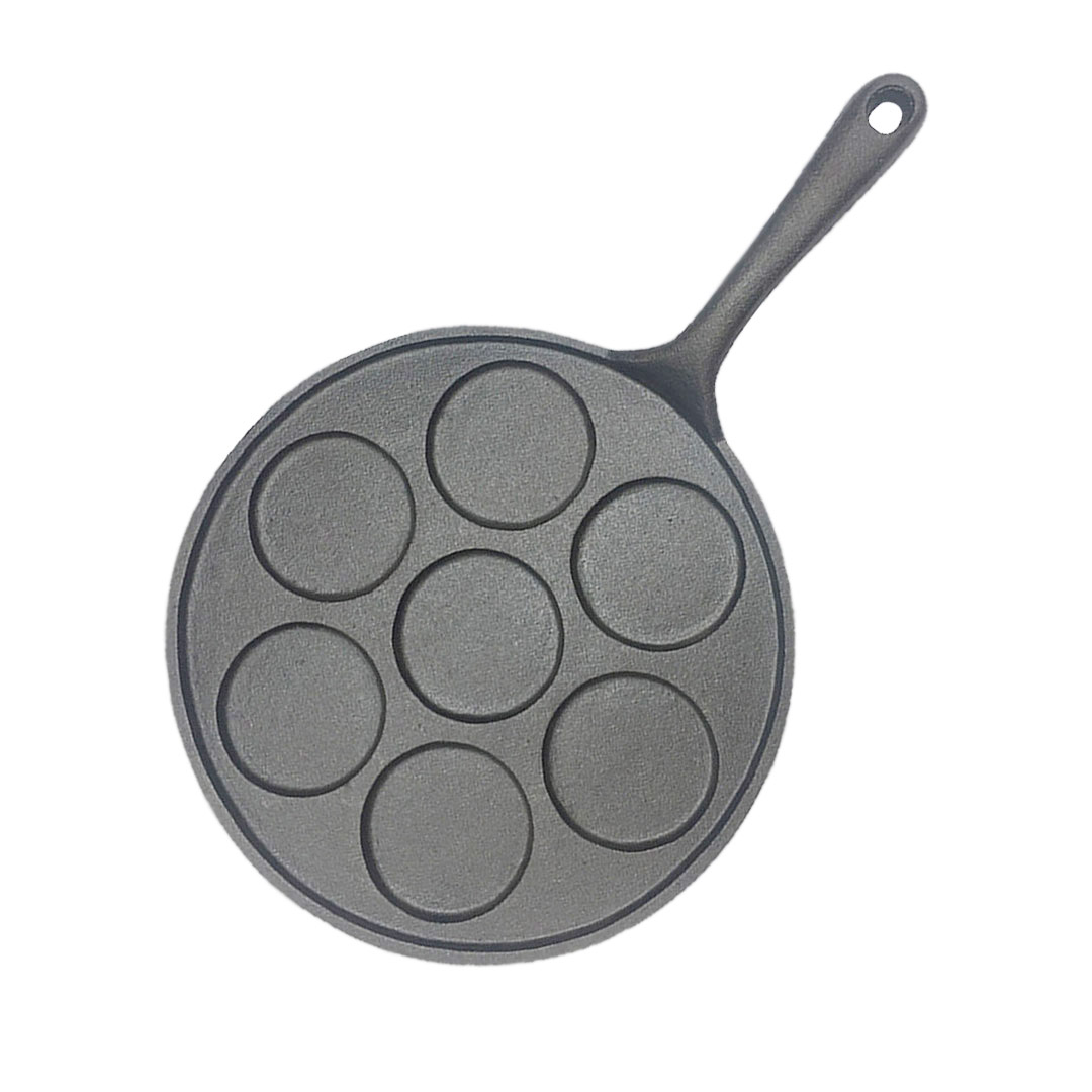 Soga 23Cm Cast Iron Takoyaki Fry Pan Octopus Balls Maker 7 Hole Cavities Grill Mold, Home &Amp; Living, Kitchen &Amp; Dining, Cookware, Frying Pans, ,  - Nz Depot 1