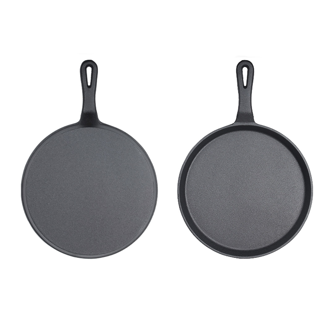 Soga 26Cm Round Cast Iron Frying Pan Skillet Griddle Sizzle Platter, Home &Amp; Living, Kitchen &Amp; Dining, Cookware, Frying Pans, ,  - Nz Depot 4