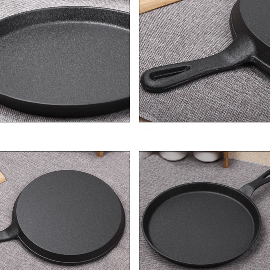 Soga 26Cm Round Cast Iron Frying Pan Skillet Griddle Sizzle Platter, Home &Amp; Living, Kitchen &Amp; Dining, Cookware, Frying Pans, ,  - Nz Depot 5