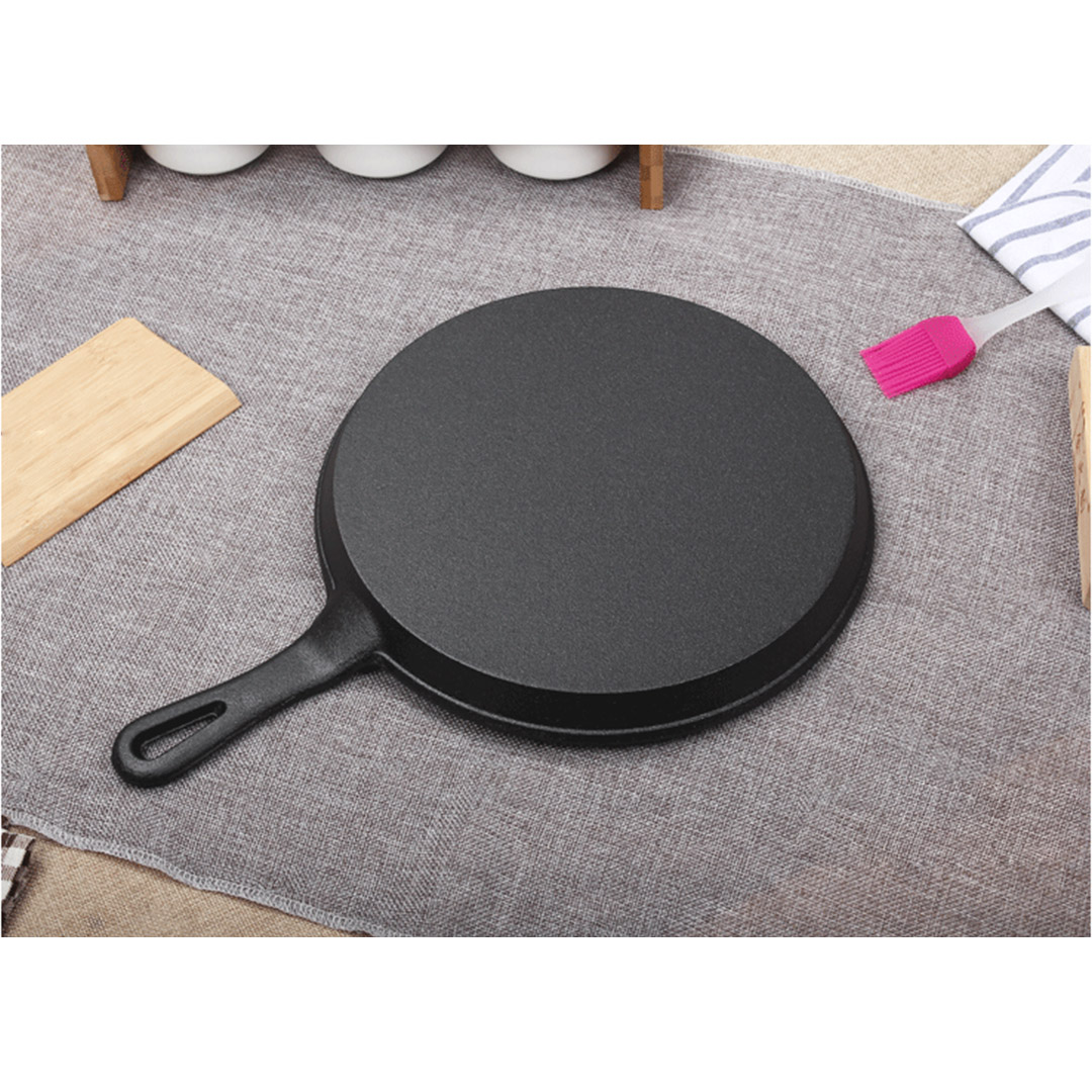 Soga 26Cm Round Cast Iron Frying Pan Skillet Griddle Sizzle Platter, Home &Amp; Living, Kitchen &Amp; Dining, Cookware, Frying Pans, ,  - Nz Depot 6