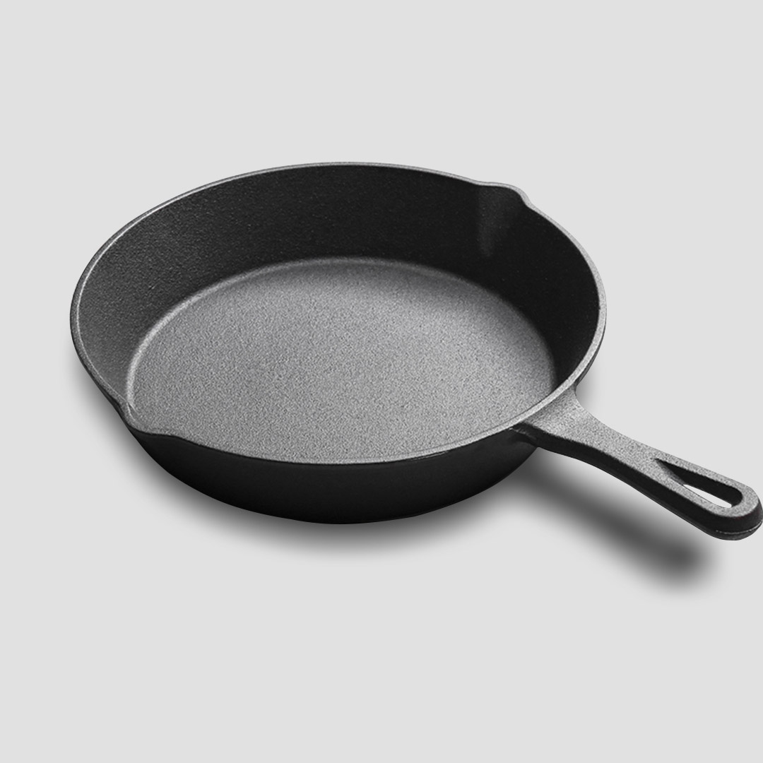 Soga 26Cm Round Cast Iron Frying Pan Skillet Steak Sizzle Platter With Handle, Home &Amp; Living, Kitchen &Amp; Dining, Cookware, Frying Pans, ,  - Nz Depot 3