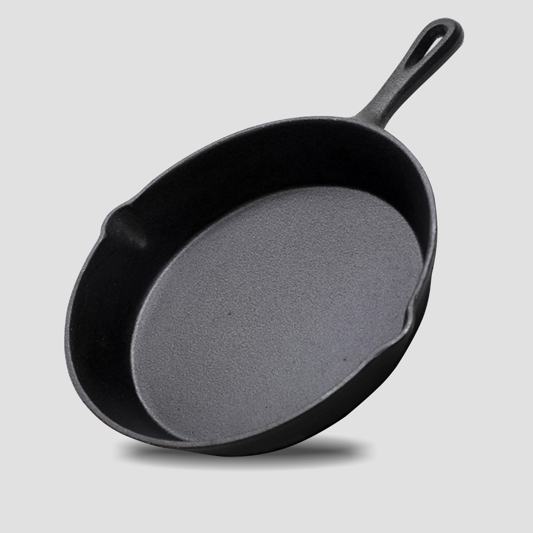 Soga 26Cm Round Cast Iron Frying Pan Skillet Steak Sizzle Platter With Handle, Home &Amp; Living, Kitchen &Amp; Dining, Cookware, Frying Pans, ,  - Nz Depot 4