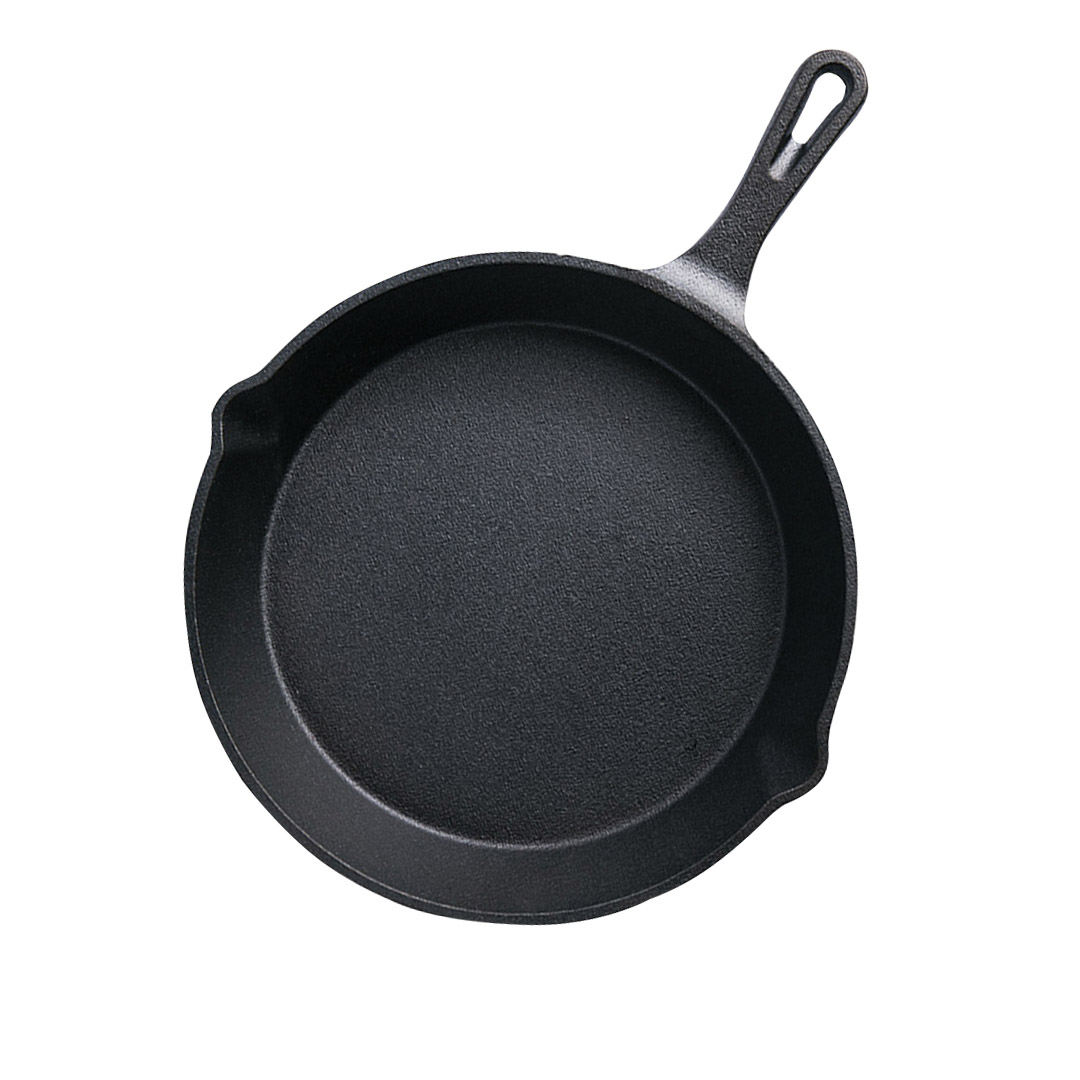 Soga 26Cm Round Cast Iron Frying Pan Skillet Steak Sizzle Platter With Handle, Home &Amp; Living, Kitchen &Amp; Dining, Cookware, Frying Pans, ,  - Nz Depot 1