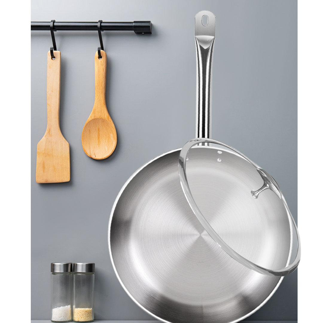 Soga 26Cm Stainless Steel Saucepan Sauce Pan With Glass Lid And Helper Handle Triple Ply Base Cookware, Home &Amp; Living, Kitchen &Amp; Dining, Cookware, Saucepans, ,  - Nz Depot 3