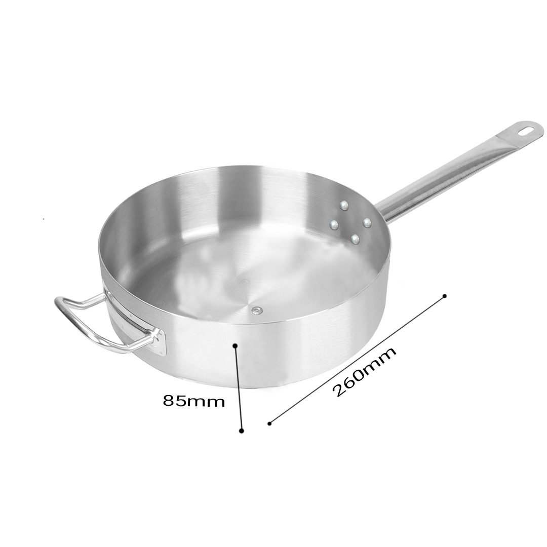 Soga 26Cm Stainless Steel Saucepan Sauce Pan With Glass Lid And Helper Handle Triple Ply Base Cookware, Home &Amp; Living, Kitchen &Amp; Dining, Cookware, Saucepans, ,  - Nz Depot 6