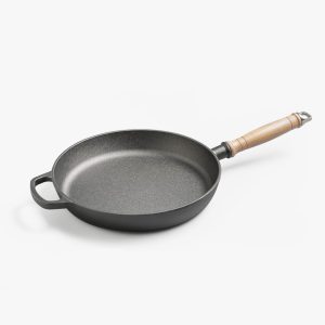 SOGA 27cm Round Cast Iron Frying Pan Skillet Steak Sizzle Platter with Helper Handle, Home & Living, Kitchen & Dining, Cookware, Frying Pans, ,  - NZ DEPOT 2