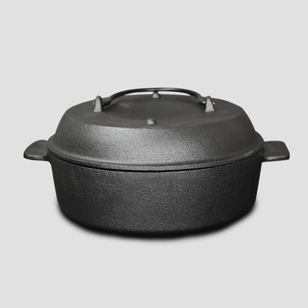 Soga 28Cm Cast Iron Dutch Oven Pre-Seasoned Cast Iron Pot With Lid, Home &Amp; Living, Kitchen &Amp; Dining, Cookware, Stock &Amp; Multi Pots, ,  - Nz Depot 4