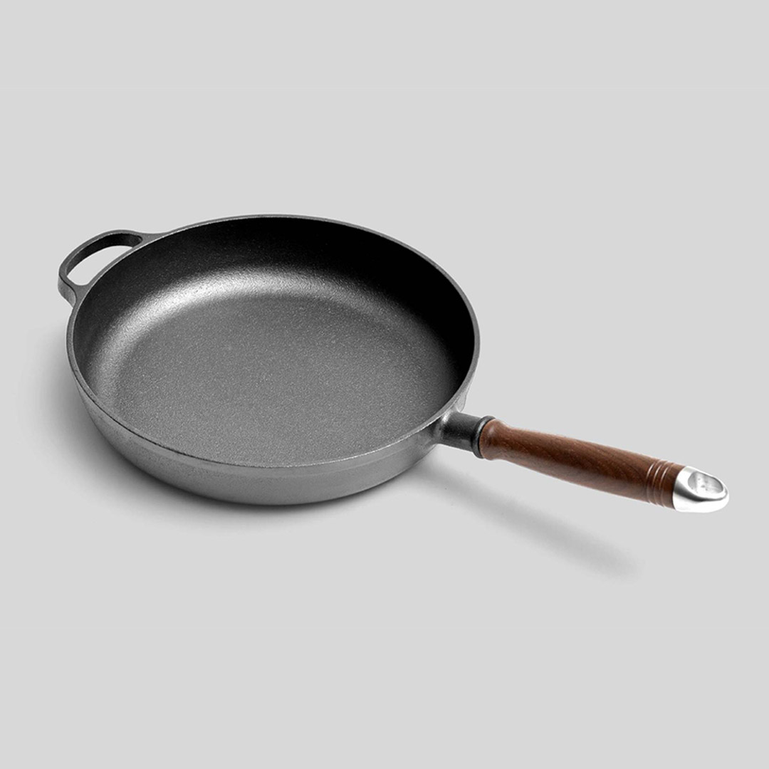 Soga 29Cm Round Cast Iron Frying Pan Skillet Steak Sizzle Platter With Helper Handle, Home &Amp; Living, Kitchen &Amp; Dining, Cookware, Frying Pans, ,  - Nz Depot 2