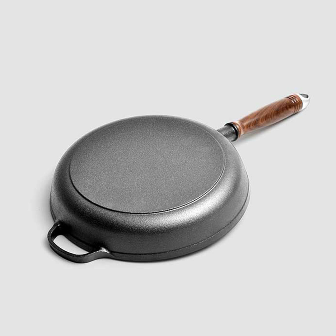 Soga 29Cm Round Cast Iron Frying Pan Skillet Steak Sizzle Platter With Helper Handle, Home &Amp; Living, Kitchen &Amp; Dining, Cookware, Frying Pans, ,  - Nz Depot 3