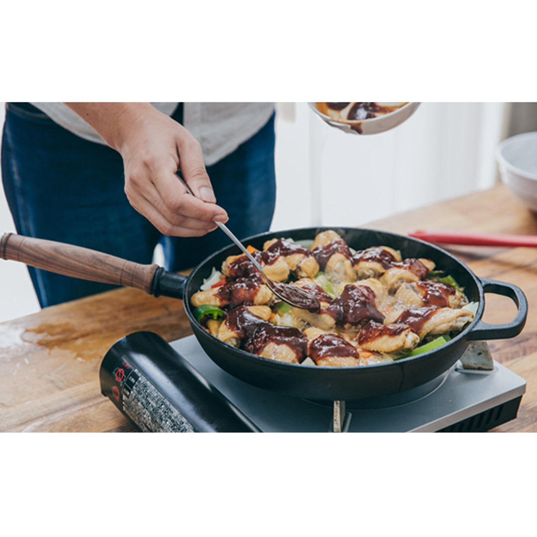 Soga 29Cm Round Cast Iron Frying Pan Skillet Steak Sizzle Platter With Helper Handle, Home &Amp; Living, Kitchen &Amp; Dining, Cookware, Frying Pans, ,  - Nz Depot 6