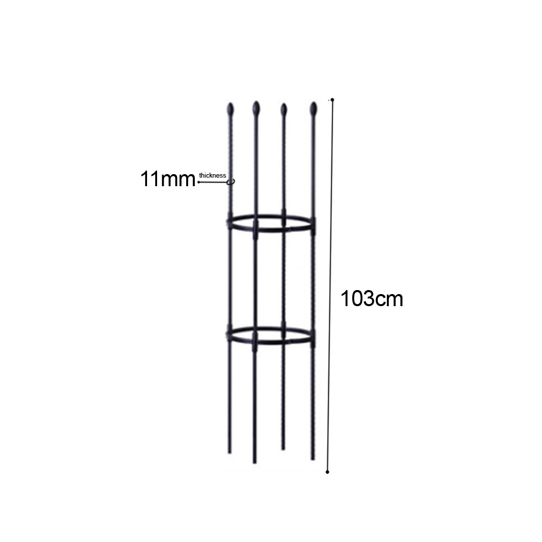 Soga 2X 103Cm 4-Bar Plant Frame Stand Trellis Vegetable Flower Herbs Outdoor Vine Support Garden Rack With Rings, Garden, Tools &Amp; Hardware, Gardening &Amp; Lawn Care, Garden Decor, ,  - Nz Depot 6