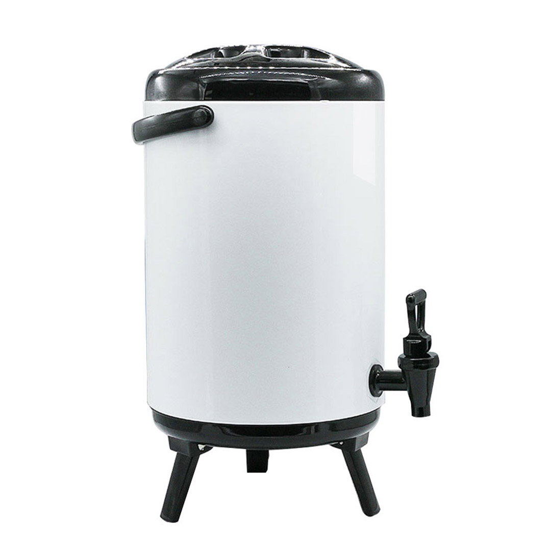 Soga 2X 18L Stainless Steel Insulated Milk Tea Barrel Hot And Cold Beverage Dispenser Container With Faucet White, Home &Amp; Living, Kitchen &Amp; Dining, Barware, Spirit Dispensers, ,  - Nz Depot 4