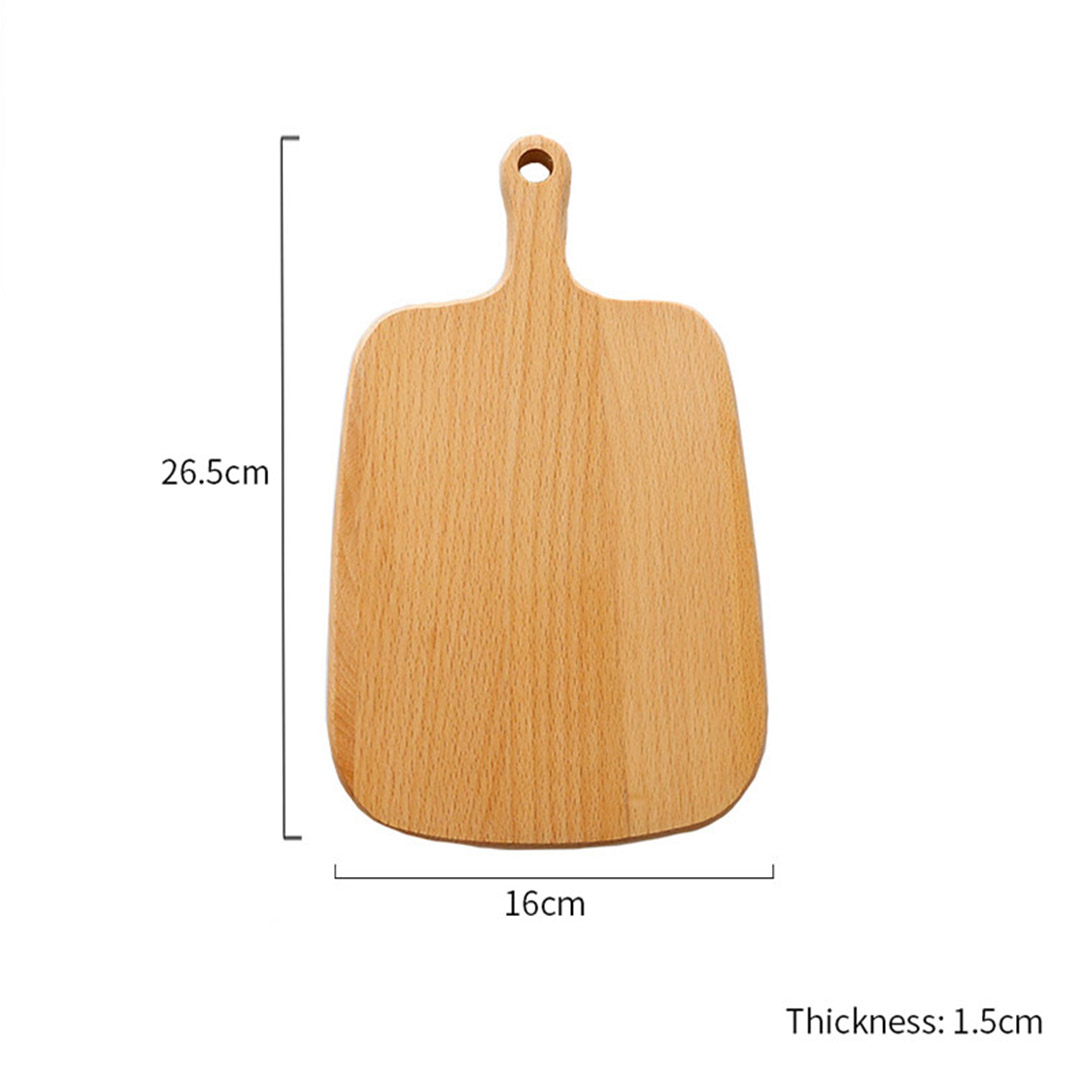 Soga 2X 26Cm Brown Rectangle Wooden Serving Tray Chopping Board Paddle With Handle Home Decor, Kitchenware, Table Top, Servingware, Servingware Platter, ,  - Nz Depot 2