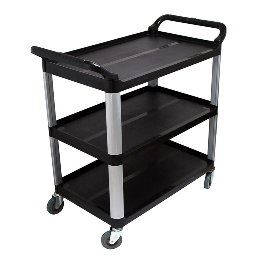 Soga 2X 3 Tier 83X43X95Cm Food Trolley Food Waste Cart W/ 2 Bins Storage Kitchen Small, Business &Amp; Industrial, Food Service, Food Service Carts, , ,  - Nz Depot 2