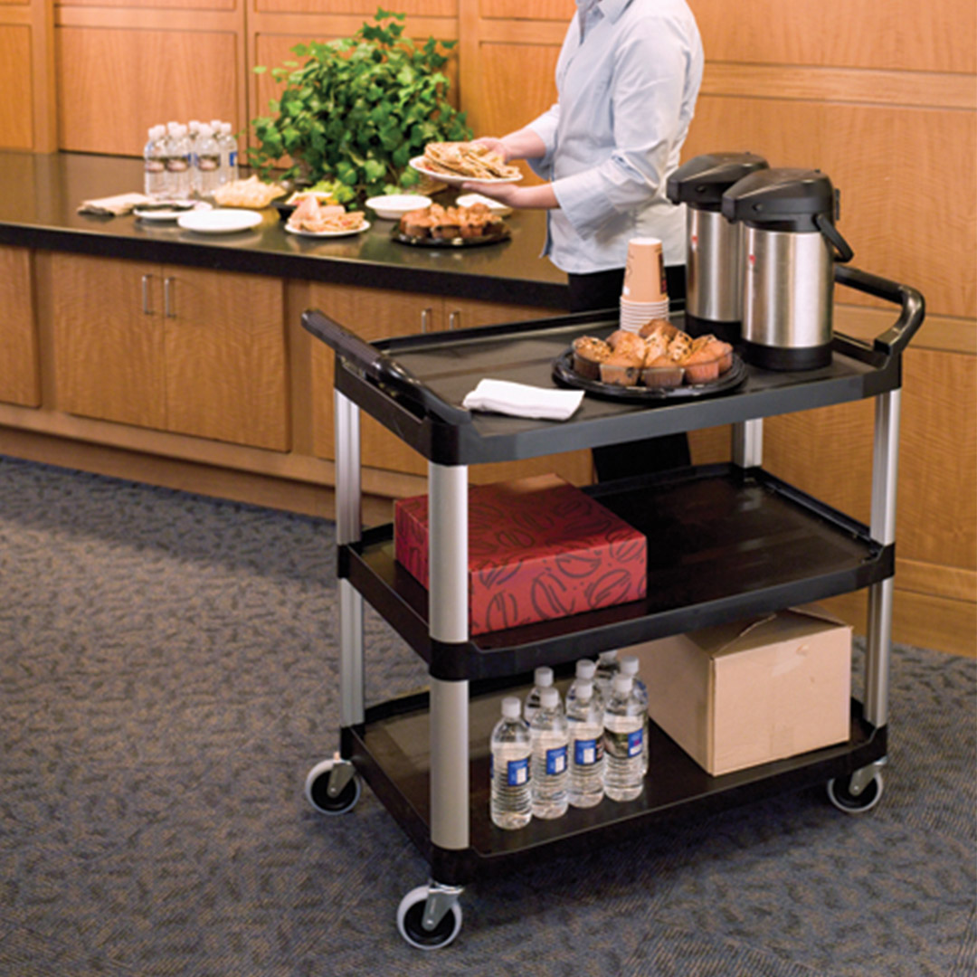 Soga 2X 3 Tier Food Trolley Food Waste Cart Food Utility Mechanic Kitchen Large, Business &Amp; Industrial, Food Service, Food Service Carts, , ,  - Nz Depot 6