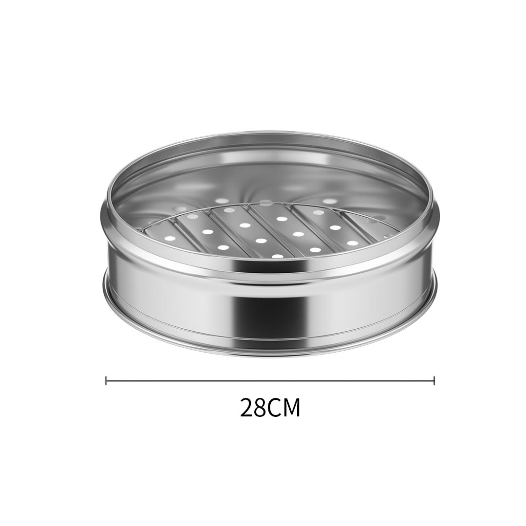 Soga 2X 3 Tier Stainless Steel Steamers With Lid Work Inside Of Basket Pot Steamers 28Cm, Home &Amp; Living, Kitchen &Amp; Dining, Cookware, Steamers, ,  - Nz Depot 6