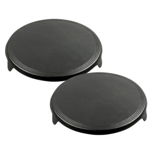 Soga 2X 33Cm Reversible Round Cast Iron Induction Crepes Pan Baking Cookie Pancake Pizza Bakeware Nz Depot - Nz Depot