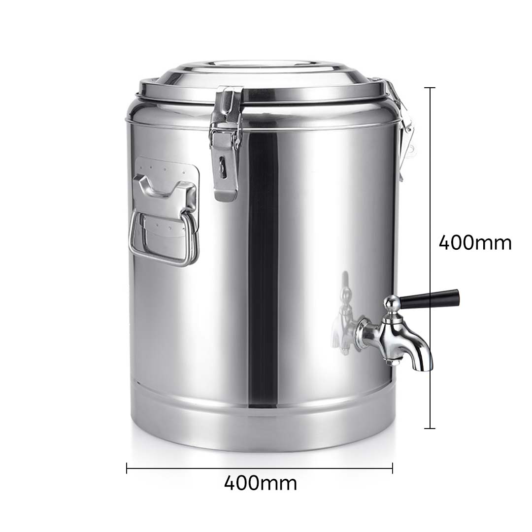 Soga 2X 35L Stainless Steel Insulated Stock Pot Dispenser Hot &Amp; Cold Beverage Container With Tap, Home &Amp; Living, Kitchen &Amp; Dining, Barware, Spirit Dispensers, ,  - Nz Depot 3