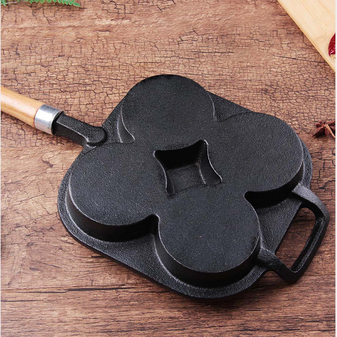 Soga 2X 4 Mold Cast Iron Breakfast Fried Egg Pancake Omelette Fry Pan, Home &Amp; Living, Kitchen &Amp; Dining, Cookware, Frying Pans, ,  - Nz Depot 6