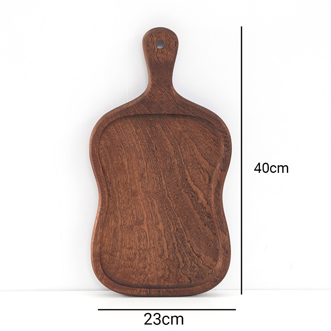 Soga 2X 40Cm Brown Wooden Serving Tray Board Paddle With Handle Home Decor, Kitchenware, Table Top, Servingware, Servingware Platter, ,  - Nz Depot 2