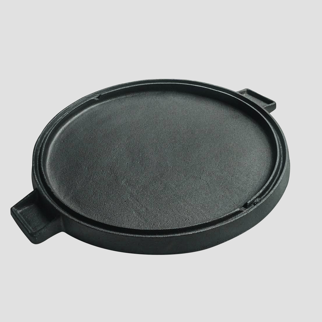 Soga 2X 43Cm Round Ribbed Cast Iron Frying Pan Skillet Steak Sizzle Platter With Handle, Home &Amp; Living, Kitchen &Amp; Dining, Cookware, Frying Pans, ,  - Nz Depot 8