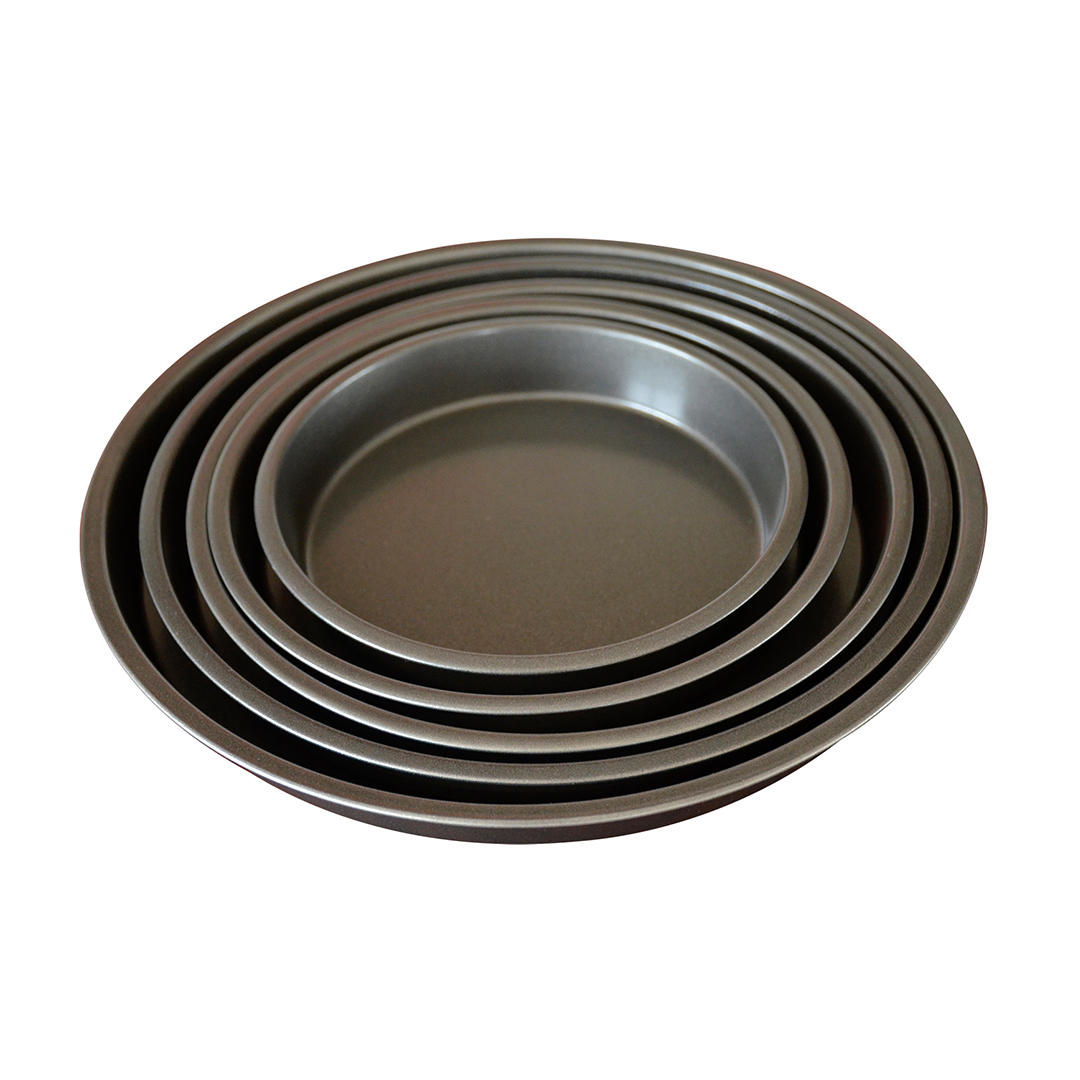 Soga 2X 7-Inch Round Black Steel Non-Stick Pizza Tray Oven Baking Plate Pan, Home &Amp; Living, Kitchen &Amp; Dining, Kitchen Tools &Amp; Utensils, Pasta &Amp; Pizza Tools, ,  - Nz Depot 6