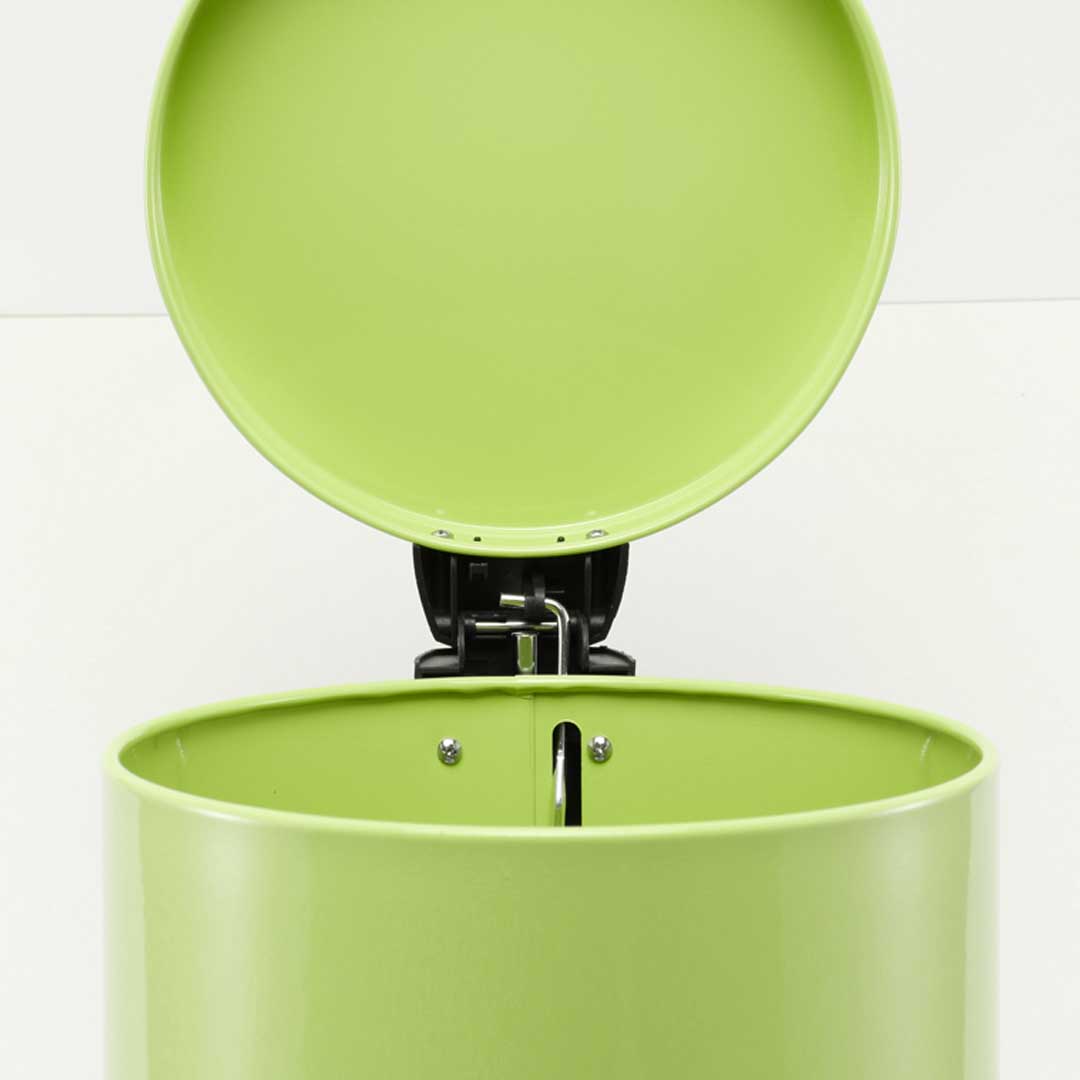 Soga 2X 7L Foot Pedal Stainless Steel Rubbish Recycling Garbage Waste Trash Bin Round Green, Home &Amp; Living, Kitchen &Amp; Dining, Kitchen Storage, Kitchen Bins, ,  - Nz Depot 5