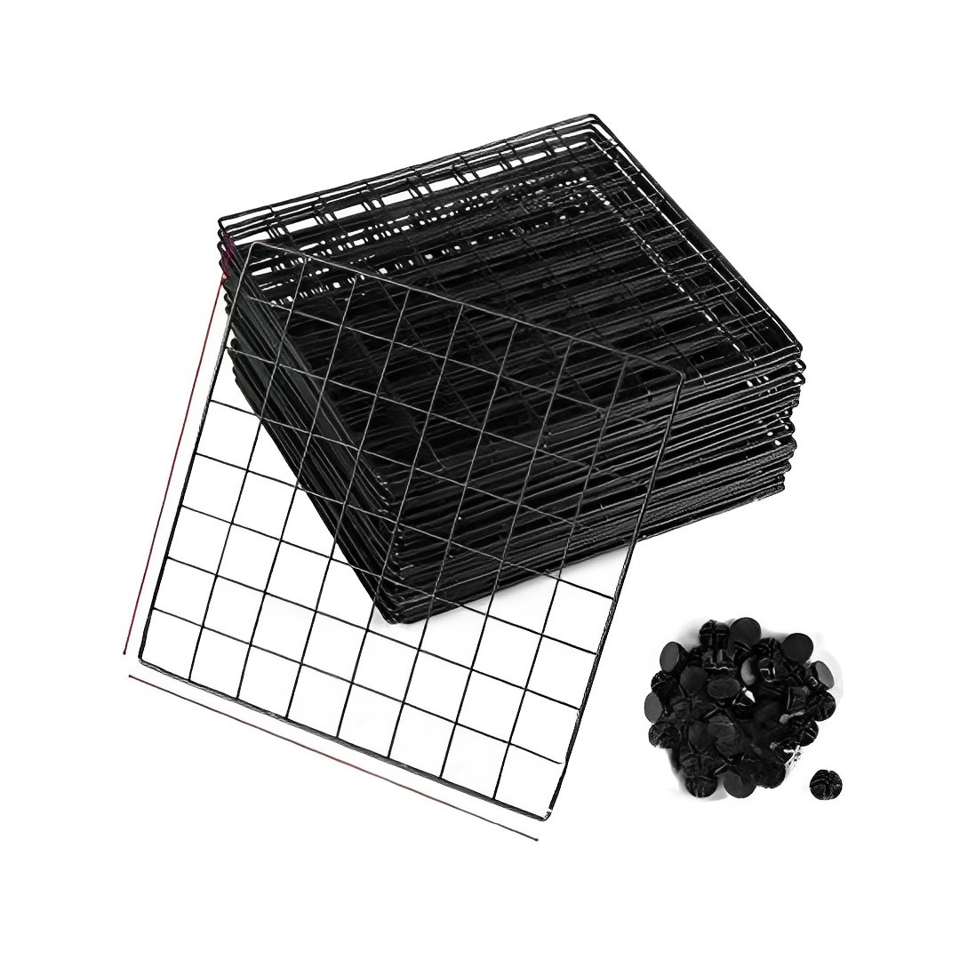 SOGA 2X Black Portable 8-Cube Storage Organiser Foldable DIY Modular Grid Space Saving Shelf, Furniture, Storage & Shelving, Home Storage, , ,  - NZ DEPOT 3