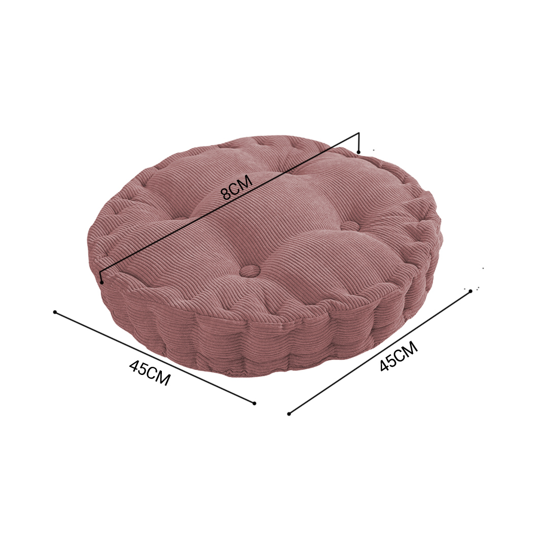 Soga 2X Coffee Round Cushion Soft Leaning Plush Backrest Throw Seat Pillow Home Office Decor, Furniture, Living Room Furniture, Occasional Chairs, , ,  - Nz Depot 6