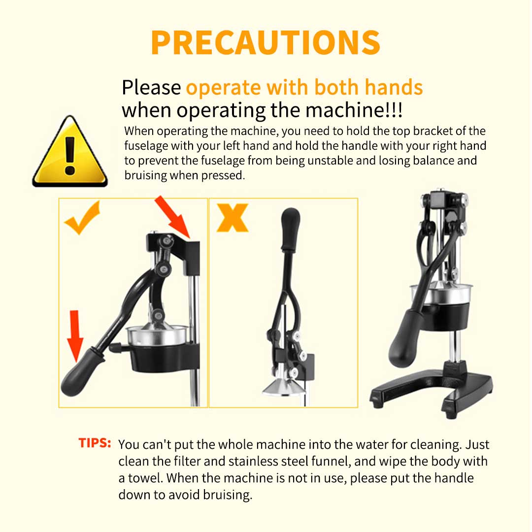 SOGA 2X Commercial Manual Juicer Hand Press Juice Extractor Squeezer Citrus, electronics & appliances, appliances, small kitchen appliances, coffee machines & beverages, juicers,  - NZ DEPOT 9