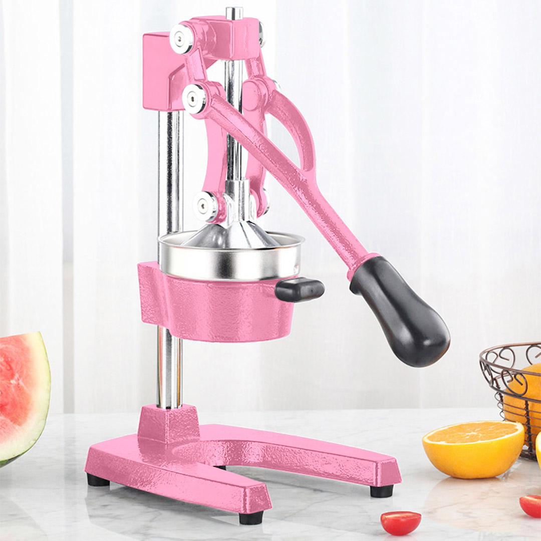 SOGA 2X Commercial Manual Juicer Hand Press Juice Extractor Squeezer Orange Citrus Pink, electronics & appliances, appliances, small kitchen appliances, coffee machines & beverages, juicers,  - NZ DEPOT 2