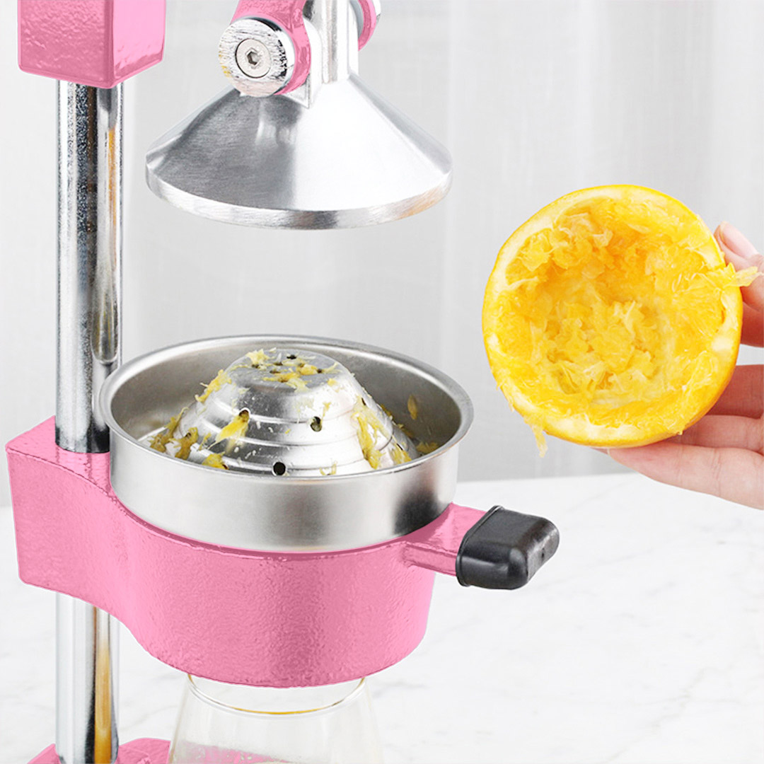 SOGA 2X Commercial Manual Juicer Hand Press Juice Extractor Squeezer Orange Citrus Pink, electronics & appliances, appliances, small kitchen appliances, coffee machines & beverages, juicers,  - NZ DEPOT 3