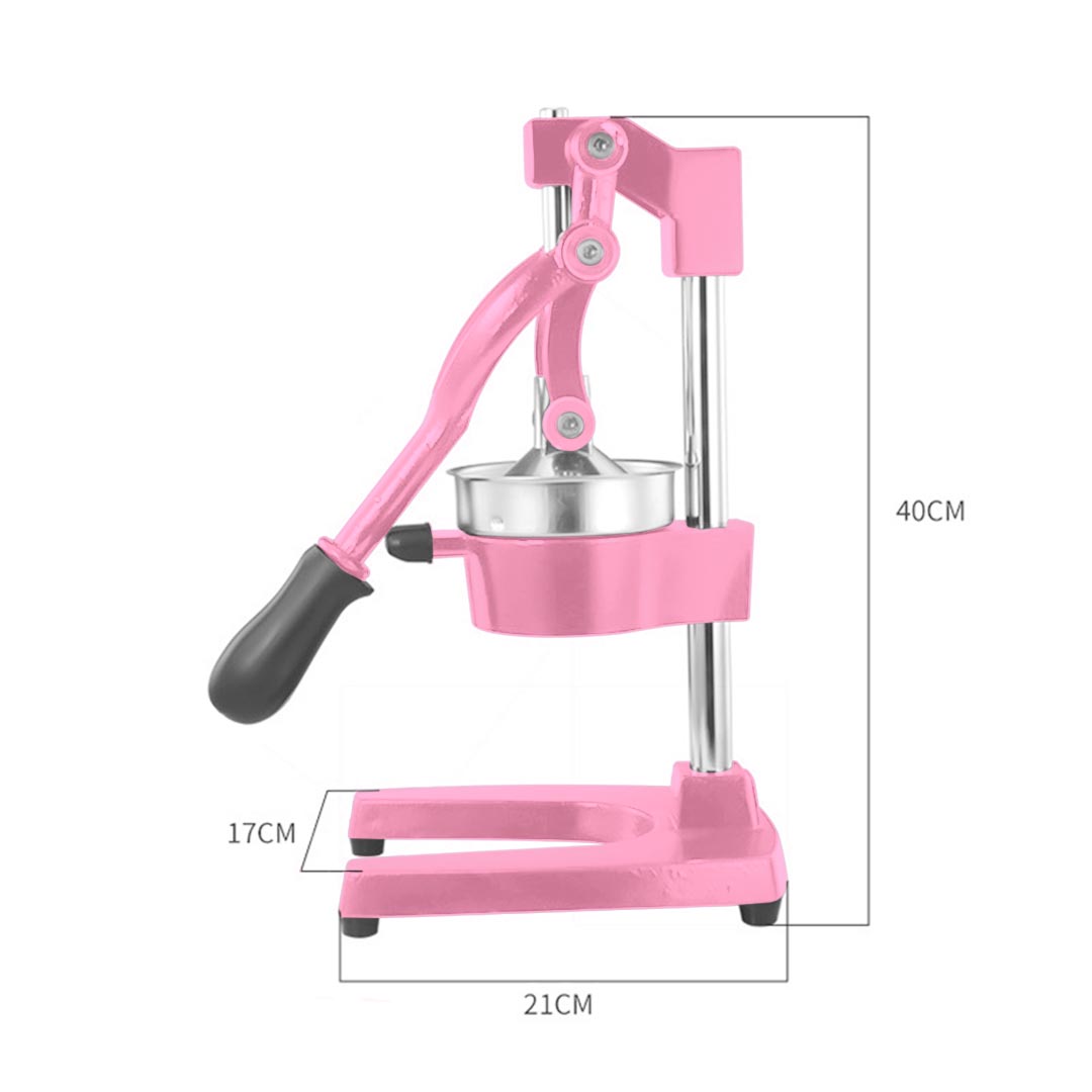 SOGA 2X Commercial Manual Juicer Hand Press Juice Extractor Squeezer Orange Citrus Pink, electronics & appliances, appliances, small kitchen appliances, coffee machines & beverages, juicers,  - NZ DEPOT 5