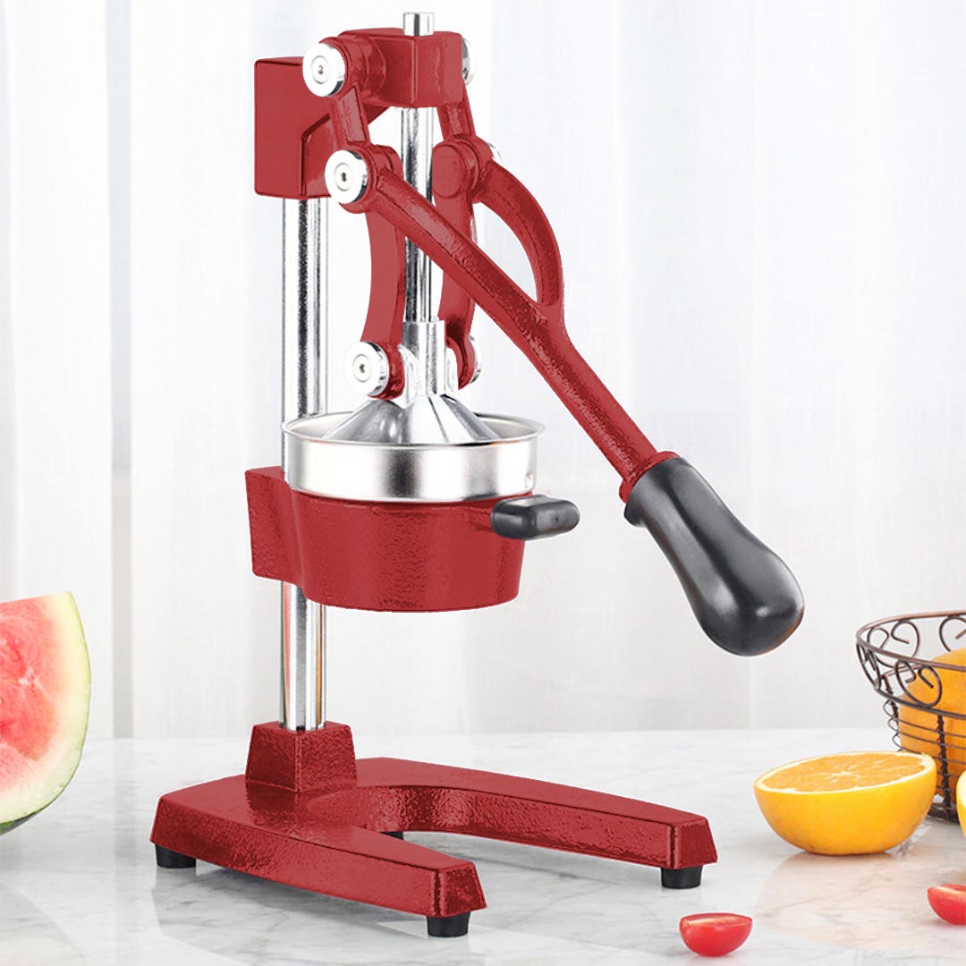 SOGA 2X Commercial Manual Juicer Hand Press Juice Extractor Squeezer Orange Citrus Red, electronics & appliances, appliances, small kitchen appliances, coffee machines & beverages, juicers,  - NZ DEPOT 2