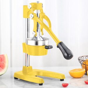 SOGA 2X Commercial Manual Juicer Hand Press Juice Extractor Squeezer Orange Citrus Yellow, electronics & appliances, appliances, small kitchen appliances, coffee machines & beverages, juicers,  - NZ DEPOT 2