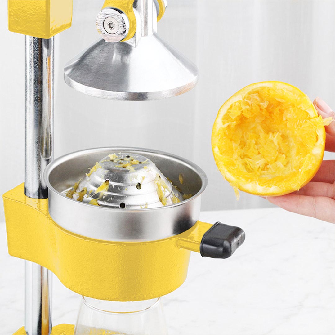 Soga 2X Commercial Manual Juicer Hand Press Juice Extractor Squeezer Orange Citrus Yellow, Electronics &Amp; Appliances, Appliances, Small Kitchen Appliances, Coffee Machines &Amp; Beverages, Juicers,  - Nz Depot 3