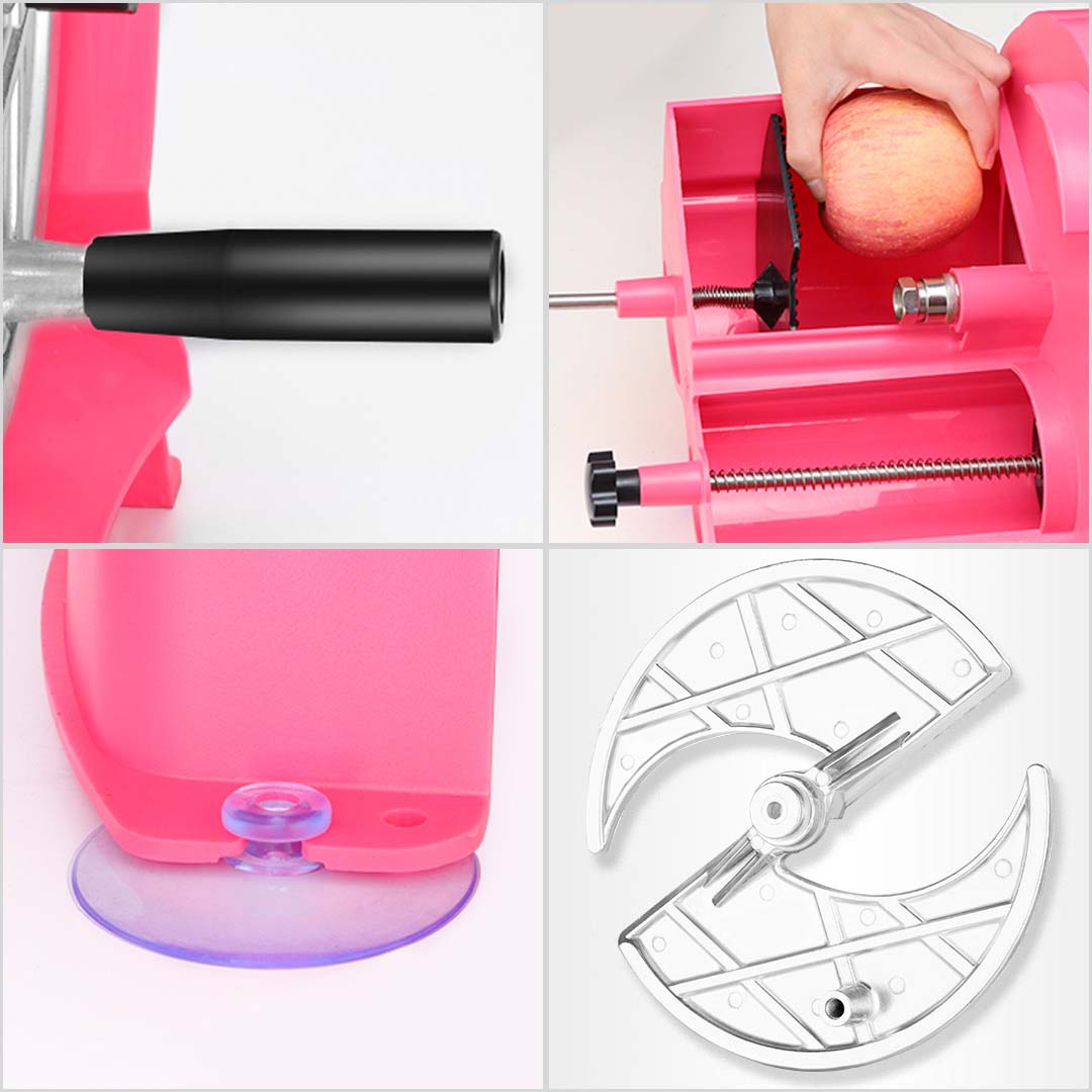 Soga 2X Commercial Manual Vegetable Fruit Slicer Kitchen Cutter Machine Pink, Home &Amp; Living, Kitchen &Amp; Dining, Kitchen Tools &Amp; Utensils, Graters, Peelers &Amp; Slicers, ,  - Nz Depot 7